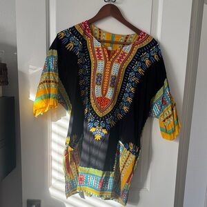 Colorful Dashiki Women's Top
